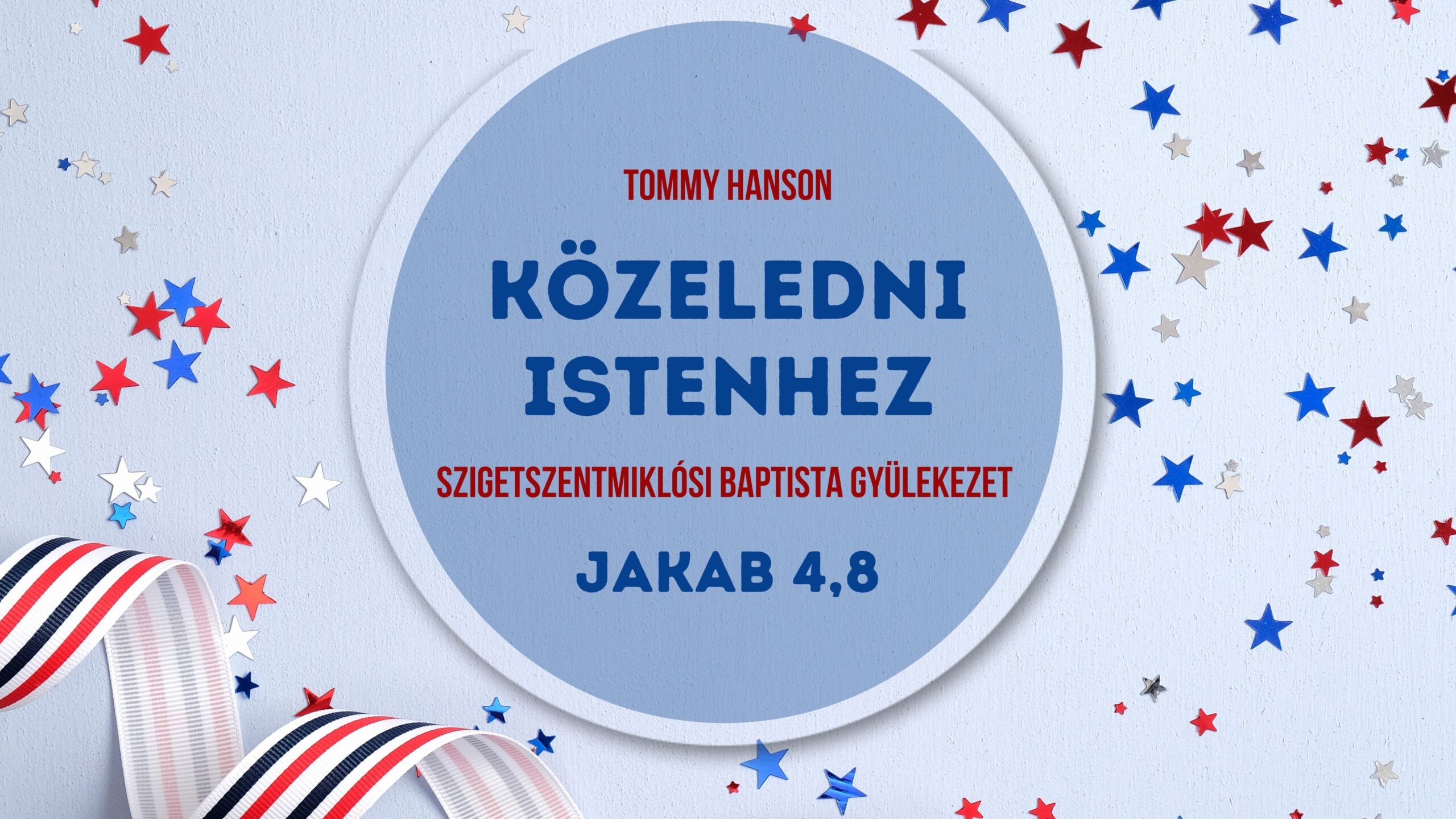 Közeledni Istenhez – Tommy Hanson szolgálata