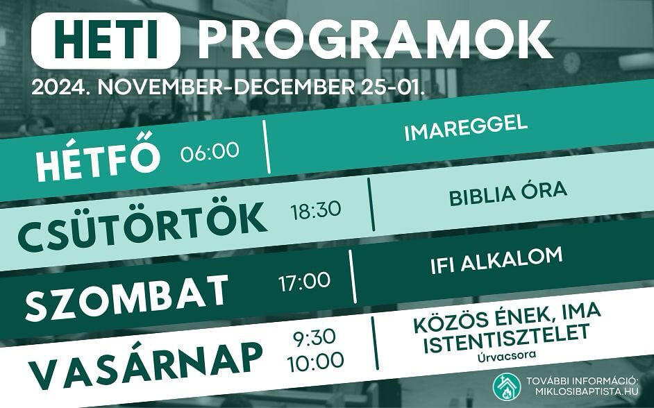 Programjaink: 2024. november-december 25-01.