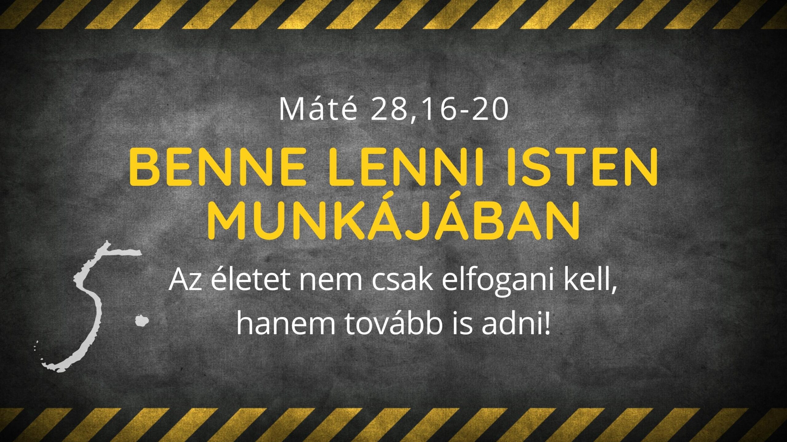 Az életet nem csak elfogadni kell, hanem tovább is adni!