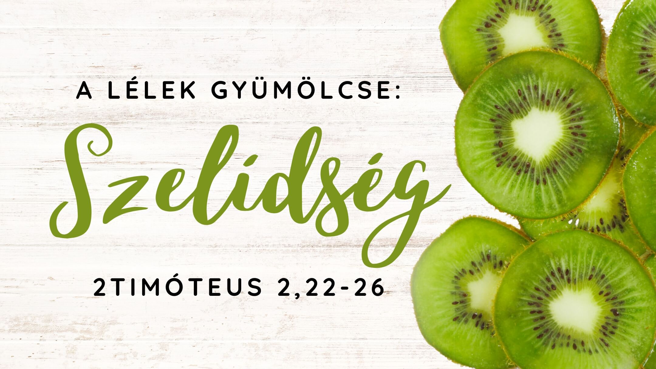 A Lélek gyümölcse: Szelídség